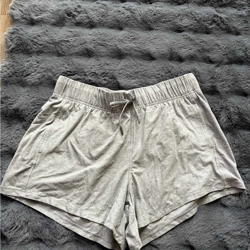 Athletic Works Women's Light Gray Athletic Shorts